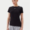 BOSS Тишърт C_Elogo_21 50540260 Черен Slim Fit за Жени цена