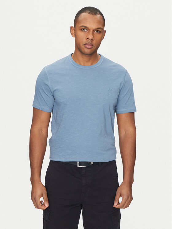BOSS Тишърт Tegood 50508243 Син Regular Fit за Мъже цена
