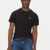 Barbour Тишърт Essential Sports MTS0331BK31 Черен Tailored Fit за Мъже цена