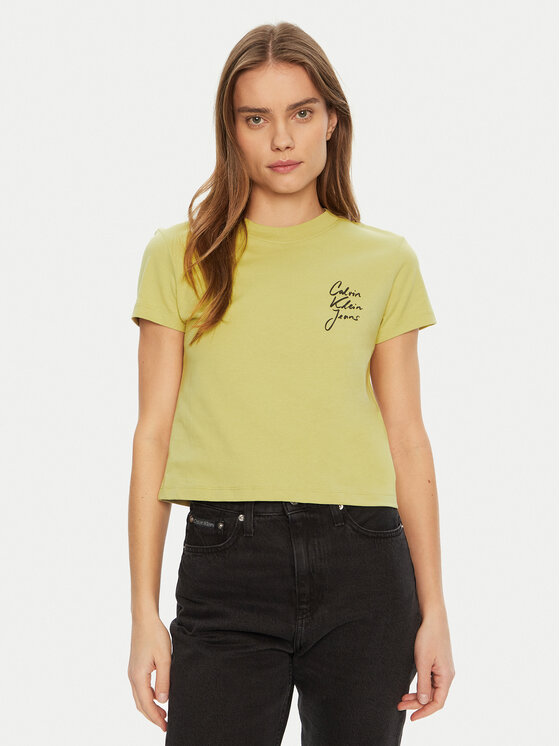 Тишърт Calvin Klein Jeans за Жени цена