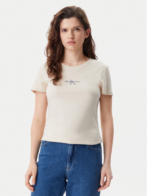 Тишърт Calvin Klein Jeans за Жени цена