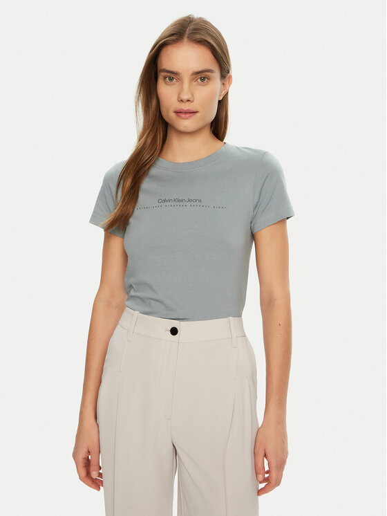 Тишърт Calvin Klein Jeans за Жени цена