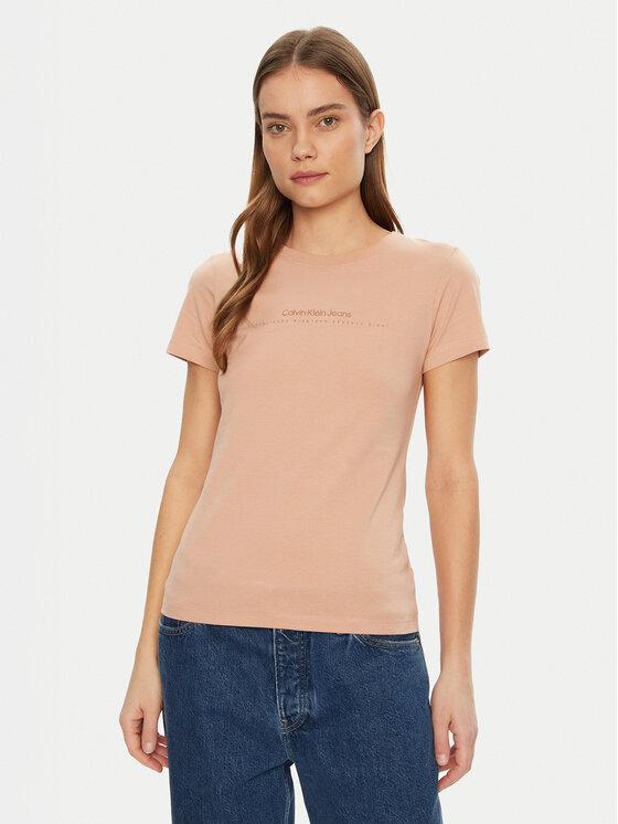Тишърт Calvin Klein Jeans за Жени цена