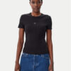 Calvin Klein Jeans Тишърт J20J225245 Черен Slim Fit за Жени цена