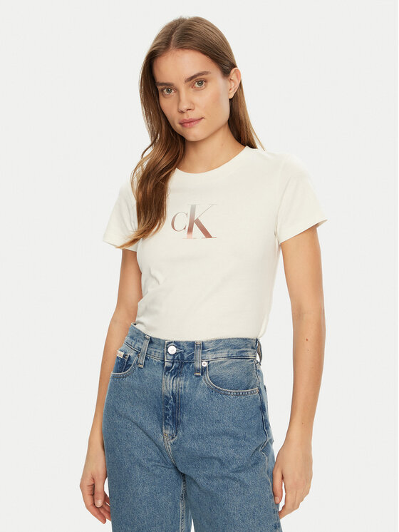 Тишърт Calvin Klein Jeans за Жени цена