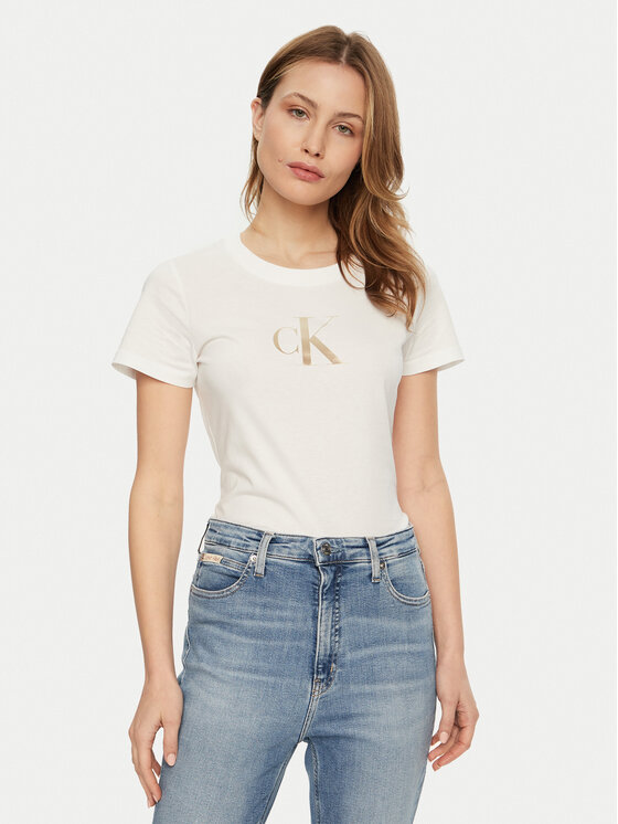 Тишърт Calvin Klein Jeans за Жени цена