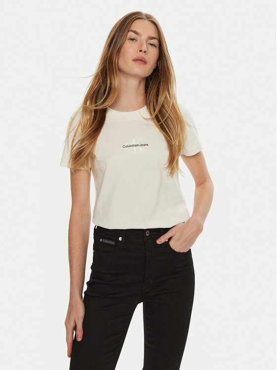 Тишърт Calvin Klein Jeans за Жени цена