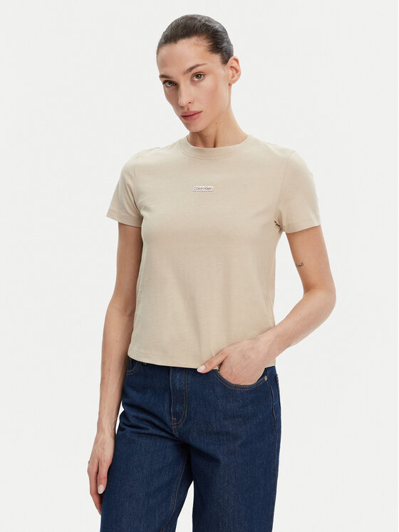 Тишърт Calvin Klein Jeans за Жени цена