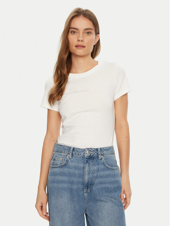 Тишърт Calvin Klein Jeans за Жени цена