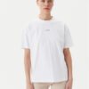 Calvin Klein Jeans Тишърт Placed Institutional J20J225539 Бял Relaxed Fit за Жени цена