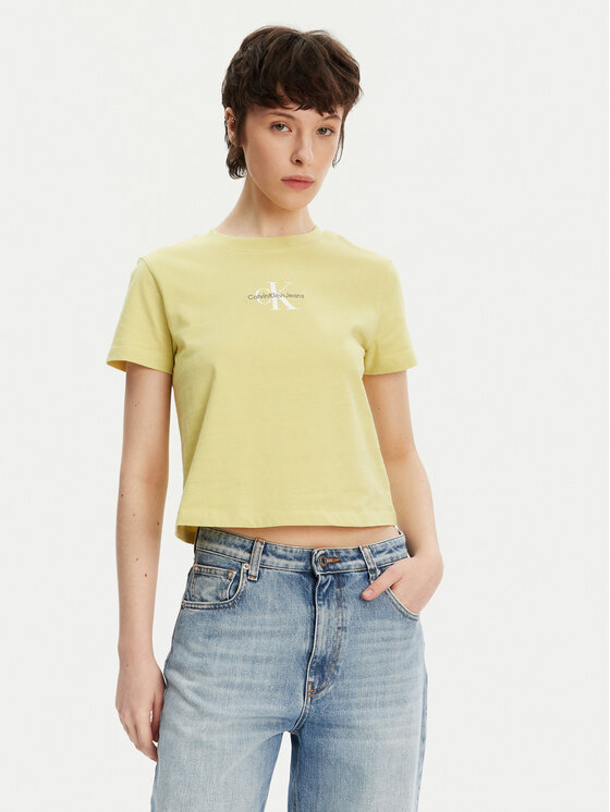 Тишърт Calvin Klein Jeans за Жени цена