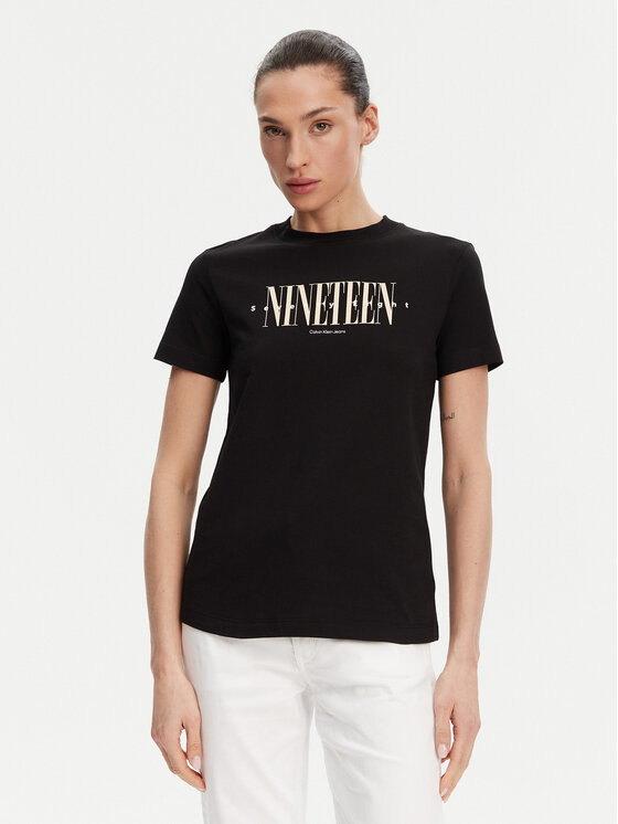 Тишърт Calvin Klein Jeans за Жени цена