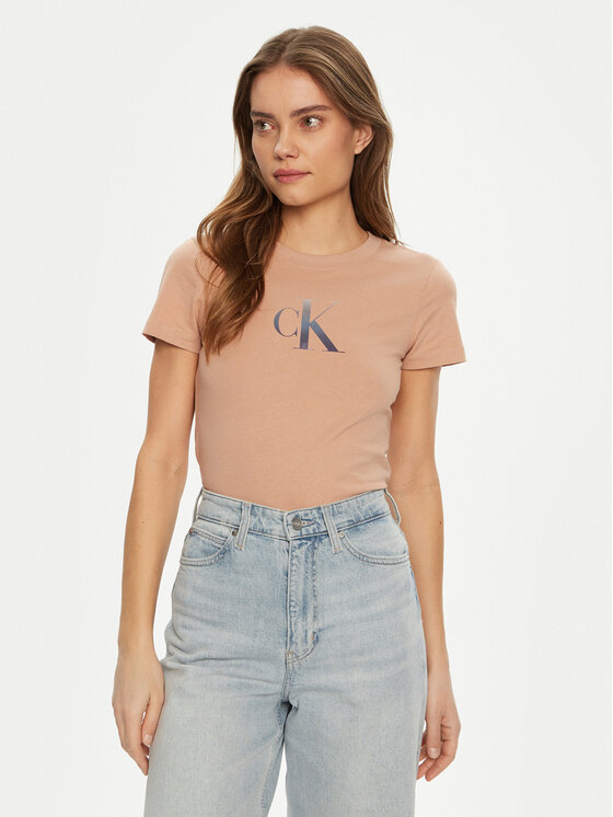 Тишърт Calvin Klein Jeans за Жени цена