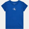 Calvin Klein Jeans Тишърт IG0IG01470 Син Slim Fit за Момичета цена