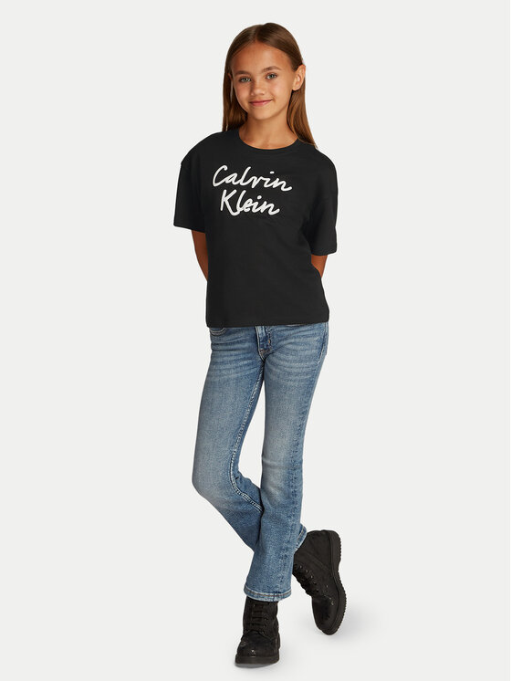 Тишърт Calvin Klein Jeans за Момичета цена