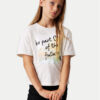 Calvin Klein Jeans Тишърт City Graphic IG0IG02812 Екрю Regular Fit за Момичета цена