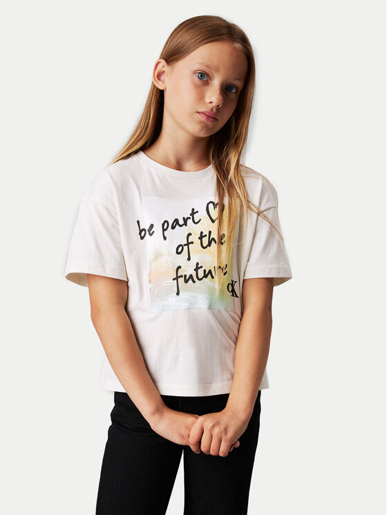 Тишърт Calvin Klein Jeans за Момичета цена