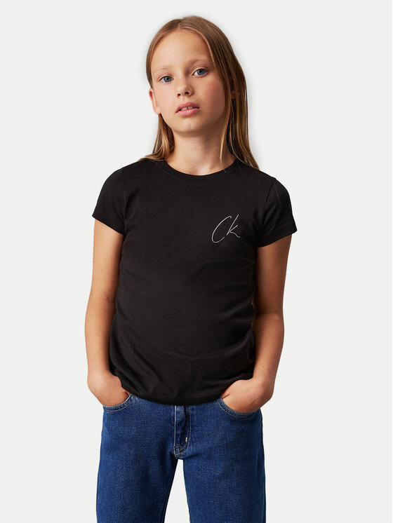 Тишърт Calvin Klein Jeans за Момичета цена