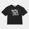 Calvin Klein Jeans Тишърт Metallic IG0IG02340 Черен Regular Fit за Момичета цена
