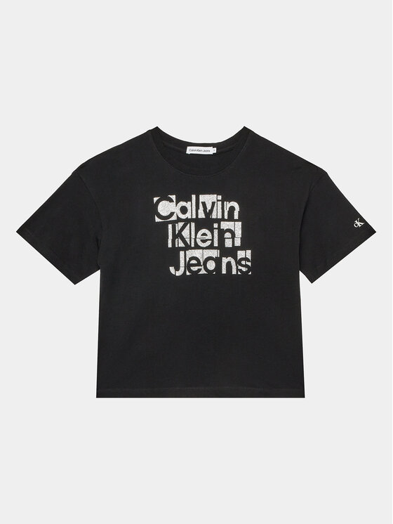 Тишърт Calvin Klein Jeans за Момичета цена
