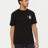 Calvin Klein Jeans Тишърт J30J327475 Черен Regular Fit за Мъже цена