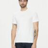 Calvin Klein Тишърт Editorial Logo K10K114172 Бял Regular Fit за Мъже цена