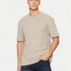 Calvin Klein Тишърт Nano Logo Interlock T-Shirt K10K112487 Бежов Regular Fit за Мъже цена