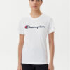 Champion Тишърт 118090 Бял Slim Fit за Жени цена