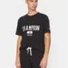 Champion Тишърт 220432 Черен Regular Fit за Мъже цена