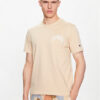 Champion Тишърт 218521 Бежов Regular Fit цвят на ниска цена