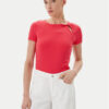 DKNY Тишърт P51H8APJ Коралов Regular Fit за Жени цена