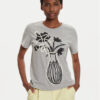 Desigual Тишърт Shadow 24WWTK11 Сив Regular Fit за Жени цена