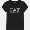EA7 Emporio Armani Тишърт 6RFT15 FJ2HZ 1200 Черен Regular Fit за Момичета цена