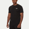 EA7 Emporio Armani Тишърт 8NPT25 PJVPZ 1200 Черен Regular Fit за Мъже цена