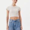 Element Тишърт ELJKT00117 Бежов Slim Fit за Жени цена