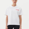 Fila Тишърт Leffinge FAW1029 Бял Loose Fit за Жени цена
