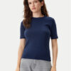 Gap Тишърт 679172-02 Тъмносин Stretch Fit за Жени цена