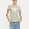 Gap Тишърт 417797-14 Зелен Regular Fit за Жени цена
