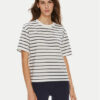 Gina Tricot Тишърт 23352 Бял Relaxed Fit за Жени цена