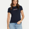Guess Jeans Тишърт W4YI03 J1314 Тъмносин Regular Fit за Жени цена