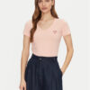 Guess Тишърт W2YI45 J1314 Оранжев Slim Fit за Жени цена