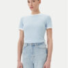 Guess Тишърт V5GP08 KCRN2 Светлосиньо Regular Fit за Жени цена