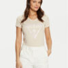 Guess Тишърт W5RI21 J1314 Бежов Regular Fit за Жени цена
