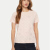 Guess Тишърт V4YI04 I3Z14 Розов Regular Fit за Жени цена