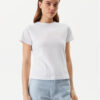 Guess Тишърт V5GI15 J1314 Бял Slim Fit за Жени цена