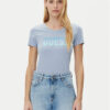 Guess Тишърт W5GI14 J1314 Син Regular Fit за Жени цена