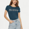 Guess Тишърт V4BI16 KCIV1 Син Regular Fit за Жени цена