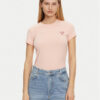 Guess Тишърт W2YI44 J1314 Оранжев Slim Fit за Жени цена