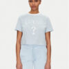 Guess Тишърт V5GI18 I3Z14 Светлосиньо Boxy Fit за Жени цена