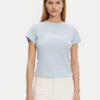 Guess Тишърт V5GI02 K9RM1 Светлосиньо Slim Fit за Жени цена